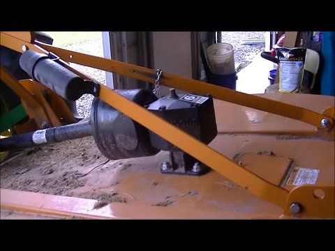 How to sharpen&quot; bush hog&quot; or rotary cutter blades and properly inspect and maintain