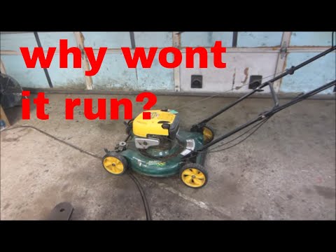 mower that wont start, common problems to check.
